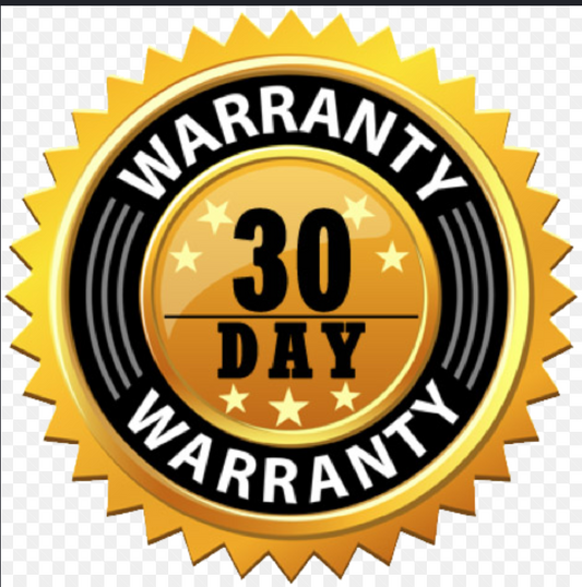 30 Days Warranty