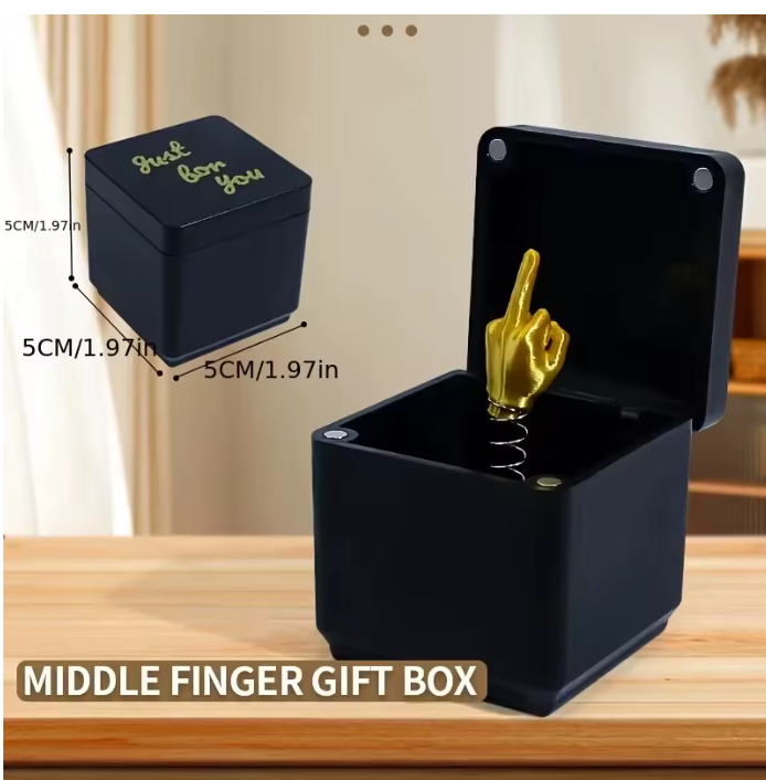 Finger gift prank